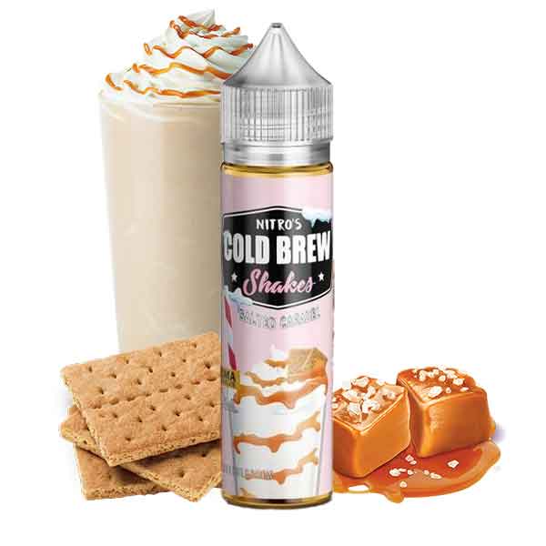Shakes Series Salted Caramel 20/60ml By Nitro's Cold Brew