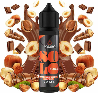 Solo Juice Hazelnut Choco Waffer 20/60ml By Bombo