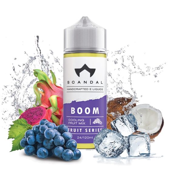 BOOM 120 ML SCANDAL FLAVORS