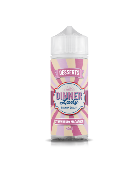 Strawberry Macaroon 40/120ml by Dinner Lady