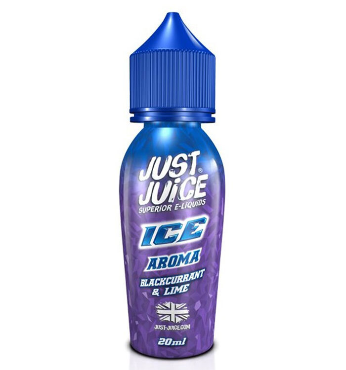 Ice Blackcurrant & Lime 20/60ml By Just Juice
