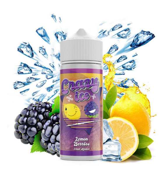 Crazy Ice Lemon Berries 30/120ml By Steam City Liquids