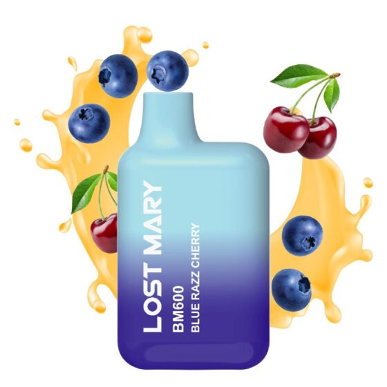 Lost Mary Blue Razz Cherry 2ml 20mg 600puffs By Elf Bar