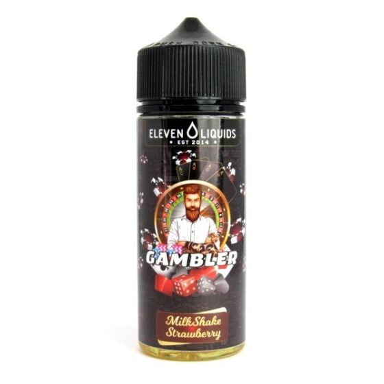 Gambler Milkshake Strawberry 24/120ml